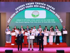CHM 3-GREEN HIGH TECH JSC Honored with the “Business of Green Economy for Sustainable Development” Award 2025